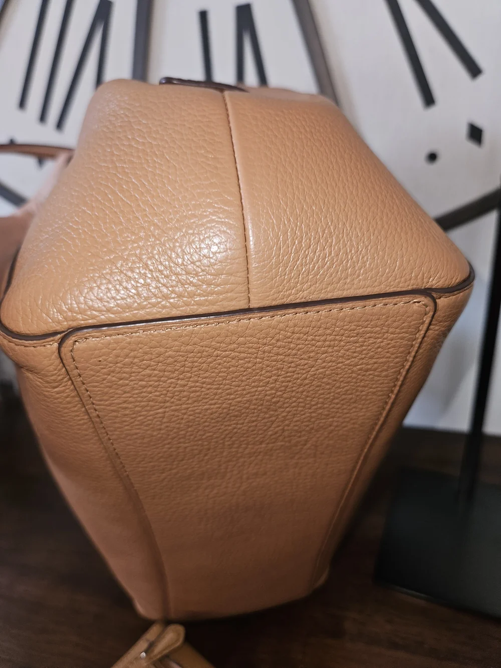 Coach Edie 31 Pebbled Leather Shoulder Bag with Wallet